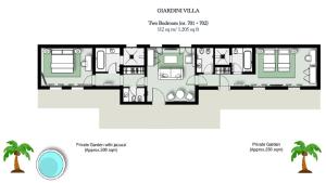 Suite Villa Giardini con Due Camere da Letto