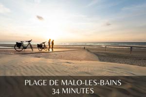 Maisons de vacances GOOD HOME Chez Lulu, plage & centrale : photos des chambres