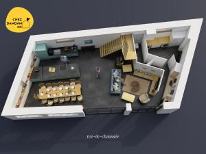 Villas la Zinguerie de la Plage - plage 300m - babyfoot, arcade, pingpong : photos des chambres
