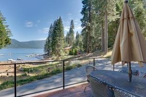 Westwood Lakefront Cabin w Hot Tub & Boat Dock!