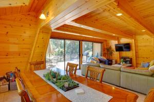 Westwood Lakefront Cabin w Hot Tub & Boat Dock!