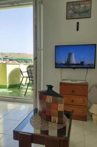 Holiday apartment in Zaboric with sea view, balcony, air conditioning, WiFi 5177-1