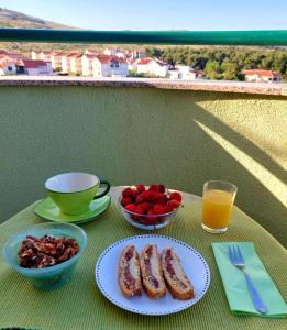 Holiday apartment in Zaboric with sea view, balcony, air conditioning, WiFi 5177-3