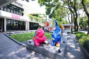 Greenery living in resort condo