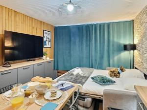 Charmant appartement de 30m² avec balcon, au pied des pistes, pour 4 personnes - FR-1-411-874
