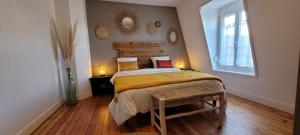 Maisons de vacances Maison de ville avec patio : photos des chambres