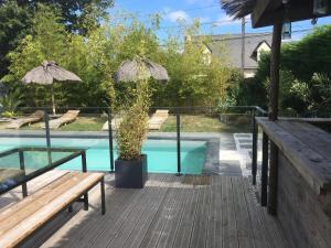 Appartements Au bord de la piscine au sud d'Angers : photos des chambres