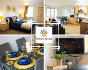 Executive 2 Bed Flat in Stockton Heath by Amazing Spaces Relocations Ltd - Thelwall