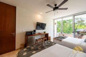 NHOA 207C Lux 1BR Condo Pool View in Aldea Zama