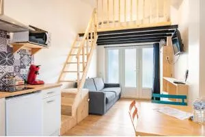 Villa des palmiers, Studio cosy - 洛特河畔的维伦纽夫