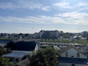 Appartements Hisse et Oh, T2 avec balcon vue port et parking : photos des chambres