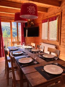 Chalets Chalet Le Lauzet : photos des chambres