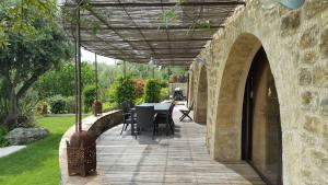 Maisons de vacances Provencal stone farmhouse with sea view, swimming pool and spa : photos des chambres