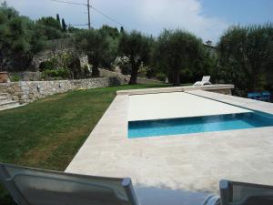 Maisons de vacances Provencal stone farmhouse with sea view, swimming pool and spa : photos des chambres