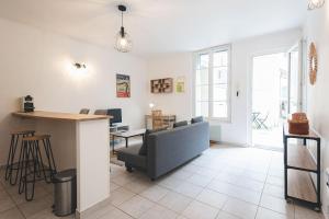 Appartements le 230 Express, Wifi, 3 minutes de la gare : photos des chambres