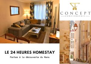 Maisons de vacances Le 24 Heures Homestay : photos des chambres