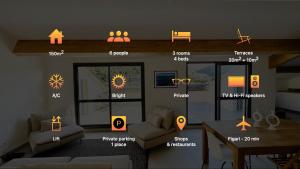 Superbe 3 chambres 150m2 - Parking gratuit, Climatisation, Terrasses - Standing