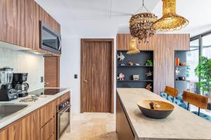Cenote & Luxury Condo Studio
