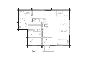Classic Log Cabin Ski-in Ski-out