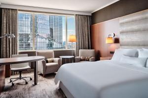 Executive, Guest room, 1 King, City view, High floor room in The Westin Warsaw