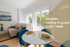 Appartements sousplex Cosy - proche tram et Corum - CLIM : Appartement 1 Chambre