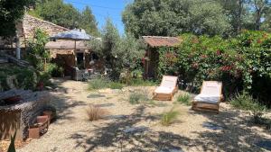 Maisons de vacances Jolie annexe du mas dans le coeur de la garrigue nimoise : photos des chambres