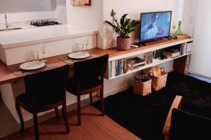 Apartamento pura vida no Parque Una com vaga de garagem.