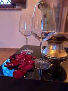 Relax nella jacuzzi in Toscana