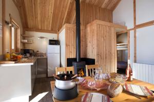 Campings Huttopia Vallouise : Chalet Supérieur