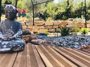 Sejours a la campagne Roulotte Boheme en Provence, Terra Luna, Valensole : photos des chambres