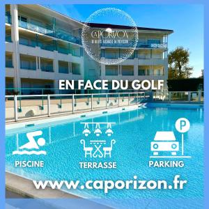 Appartements Caporizon-T1 En face du golf- Piscine-Clim : photos des chambres