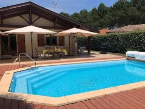 Maison Moderne à Messanges avec Piscine Chauffée, Proche Plage, Idéale Famille, Classée 3*** - FR-1-239-629 - Messanges