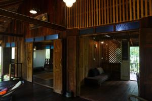 Traditional Lanna house near hot spring