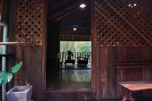 Traditional Lanna house near hot spring