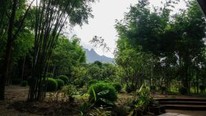 Traditional Lanna house near hot spring