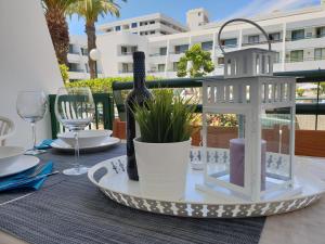 Casa Palmera 2 only 150 meters to the beach, heated pool, Wifi, SAT-TV, terrace, central location, washing machine