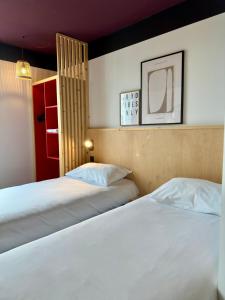 Hotels Greet Hotel Bourg en Bresse Montagnat Sud : Chambre POP 2 Lits Simples - Non remboursable
