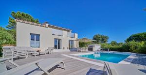 Villas Villa bleu Tropez : photos des chambres