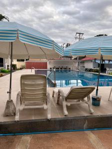 Resort 2-3BR Huge Pool, BBQ, 300m-Beach, 8 mins to Walking Street