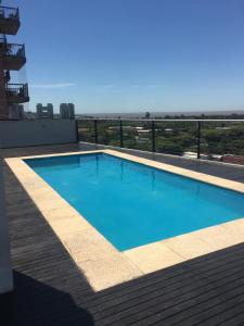 Amanecer vista al rio y a la cancha de River :)