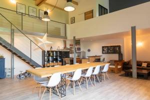 Maisons de vacances Grange loft St Julien de Coppel : photos des chambres