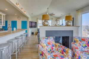 Holden Beach House with Boat Dock Steps to Beach!