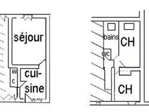 Maisons de vacances Gite Lironcourt, 3 pieces, 5 personnes - FR-1-589-118 : photos des chambres