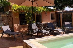 Villas Beautifull home Les jardins, piscine, village center : photos des chambres