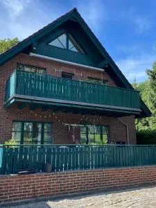 Dachwohnung mit Wasserblick und eigenem Bootssteg - Karolinenhof