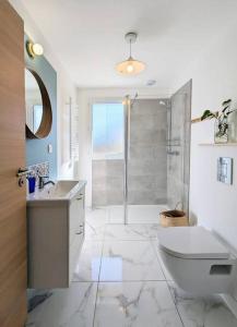 Nature & mer avec terrasse et aire de jeu - Jasmin