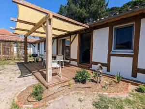 Maisons de vacances Sejour paisible en famille proche de la nature - logement avec terrasse et aire de jeu : photos des chambres