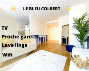 Appartements Le Bleu Colbert : Appartement 2 Chambres