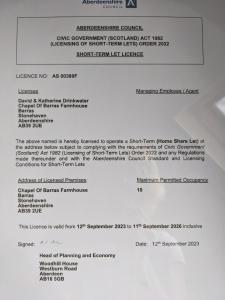 Double Room with Private Bathroom room in Chapel of Barras B&B