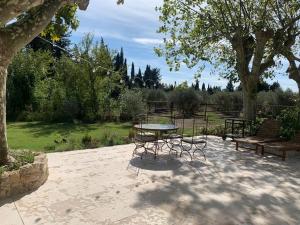 Studio attenant à Mas Provençal avec piscine